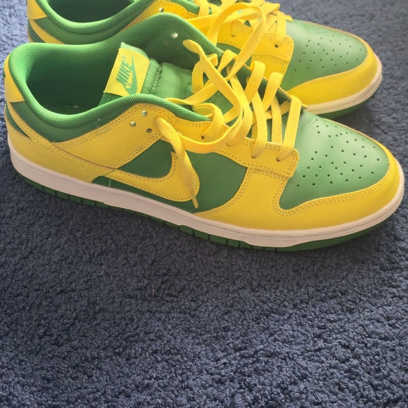 Nike Other - Nike Green and Yellow Low-Top Sneakers